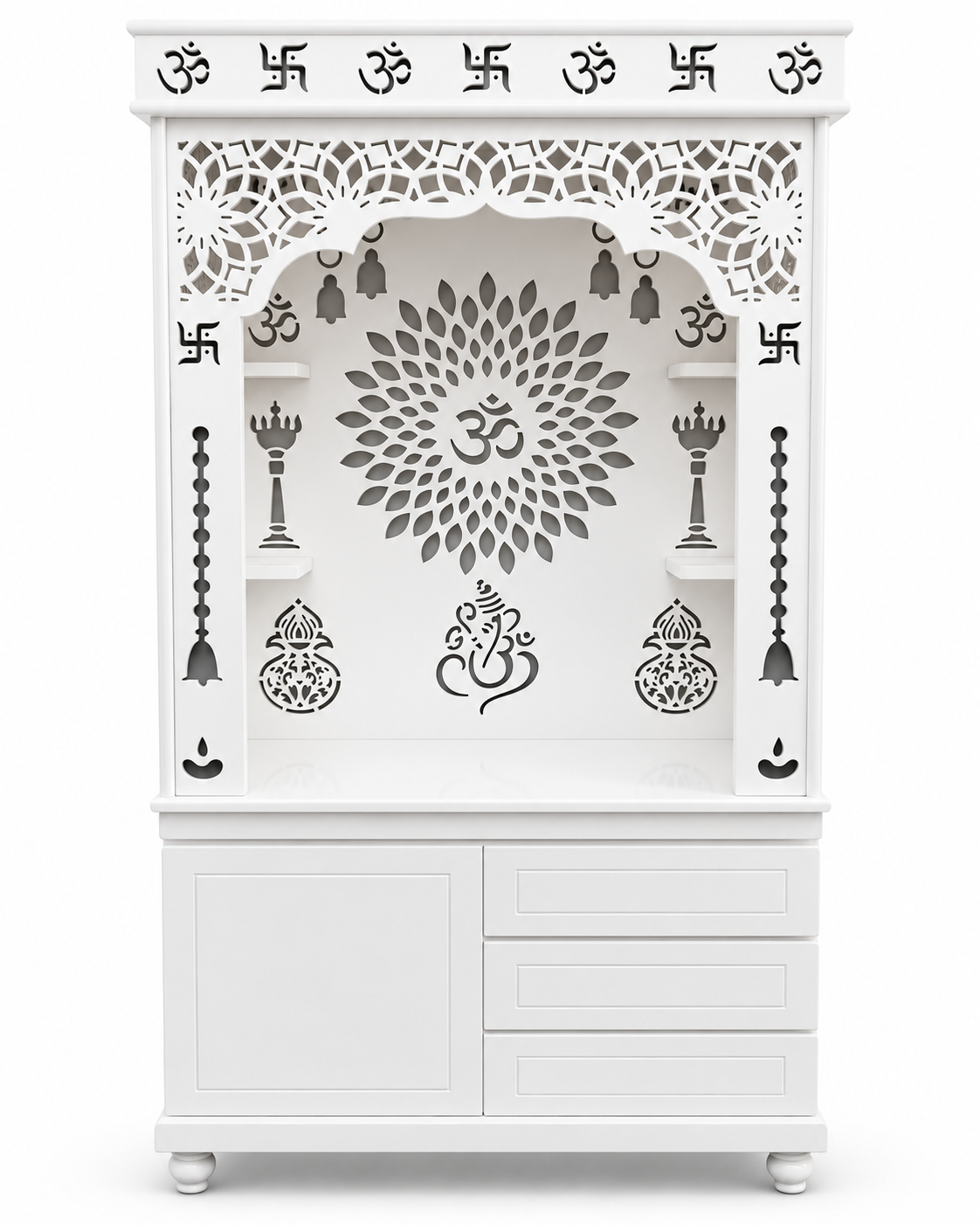 Royal Corian Home Mandir image 1